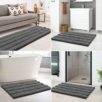 Ultra-Soft Thick Bathroom Rugs for Comfort and Safety