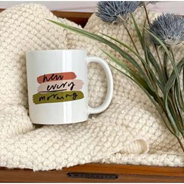 Inspirational Bible Verse Coffee Mug for Every Morning