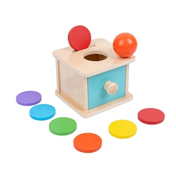 Adena Montessori Coin Box for Baby Learning Fun