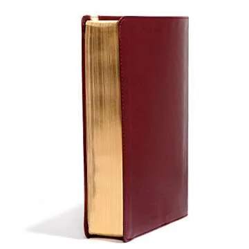 CSB Spurgeon Study Bible in Burgundy LeatherTouch Edition