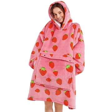 Narecte Oversized Blanket Hoodie for Women - Perfect Birthday & Teen Girl Gift!