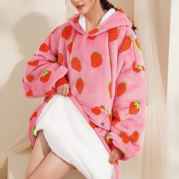 Narecte Oversized Blanket Hoodie - Cozy Gift for Women