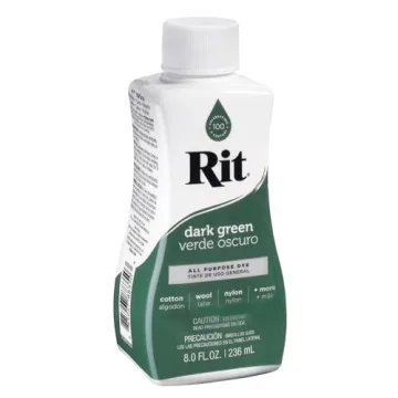 Rit Liquid Fabric Dye Dark Green 8 Oz Transform Fabrics