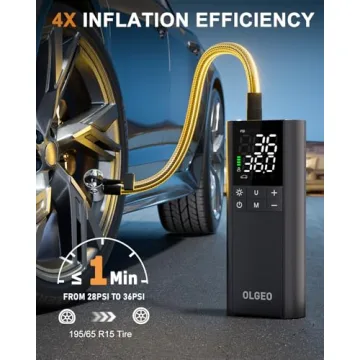 OLGEO Portable Air Compressor for Tires & Balls