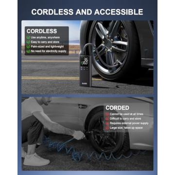 OLGEO Portable Air Compressor for Tires & Balls