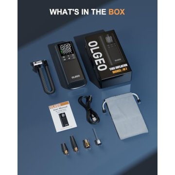 OLGEO Portable Air Compressor for Tires & Balls