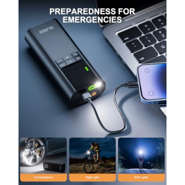 OLGEO Portable Air Compressor for Tires & Balls