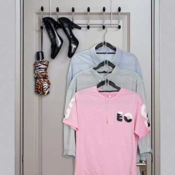 Mlici Hanger Hooks 60 Pack Space Saving Closet Solution