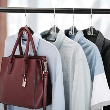 Mlici Hanger Hooks 60 Pack Space Saving Closet Solution