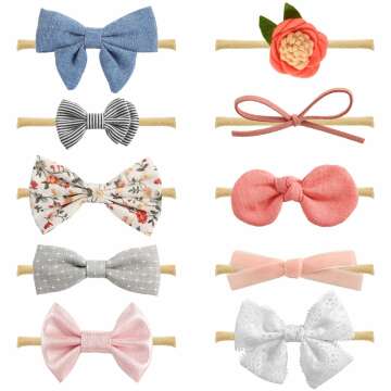 Baby Girl Headbands & Bows by MiiYoung - Cute Accessories