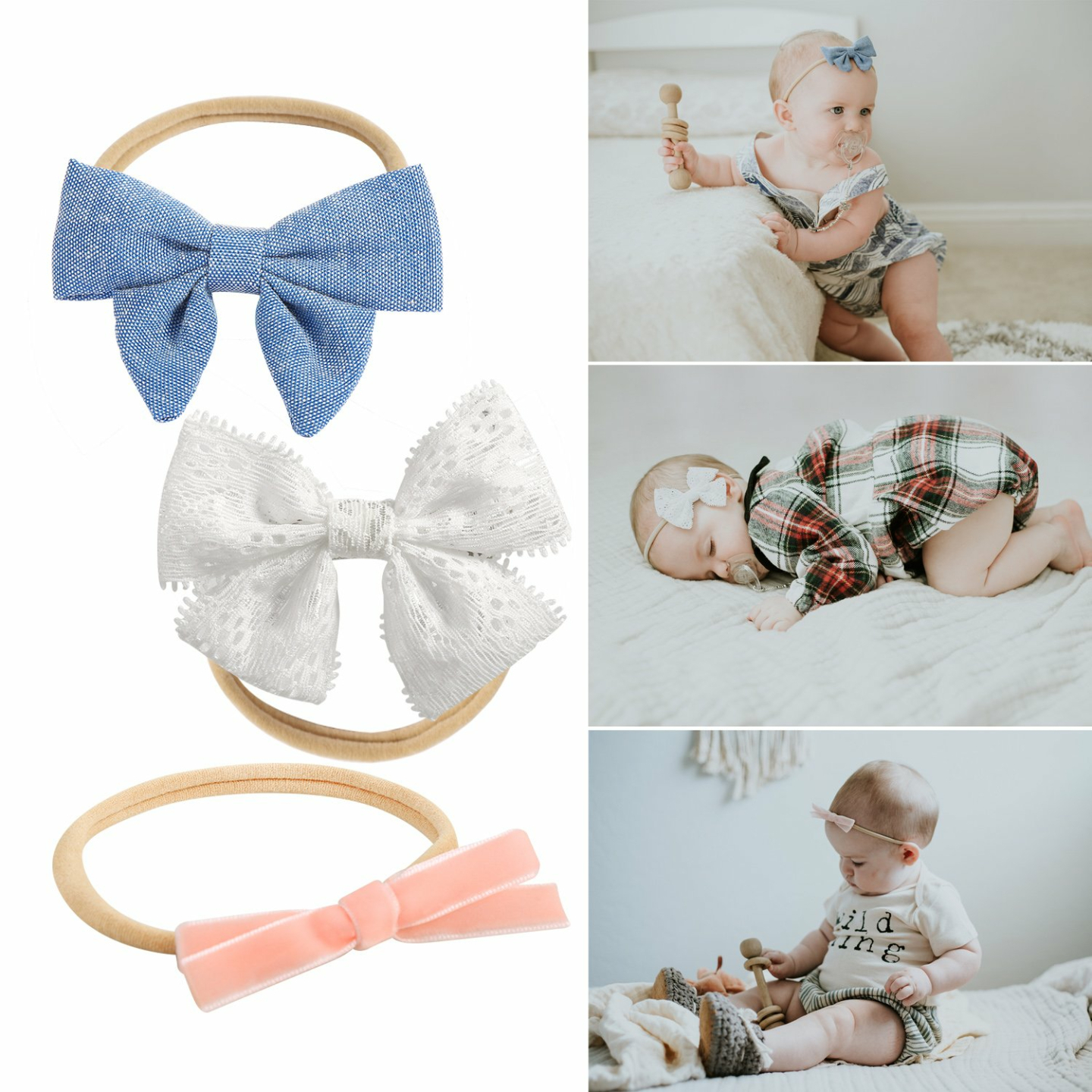 Baby Girl Headbands & Bows by MiiYoung - Cute Accessories