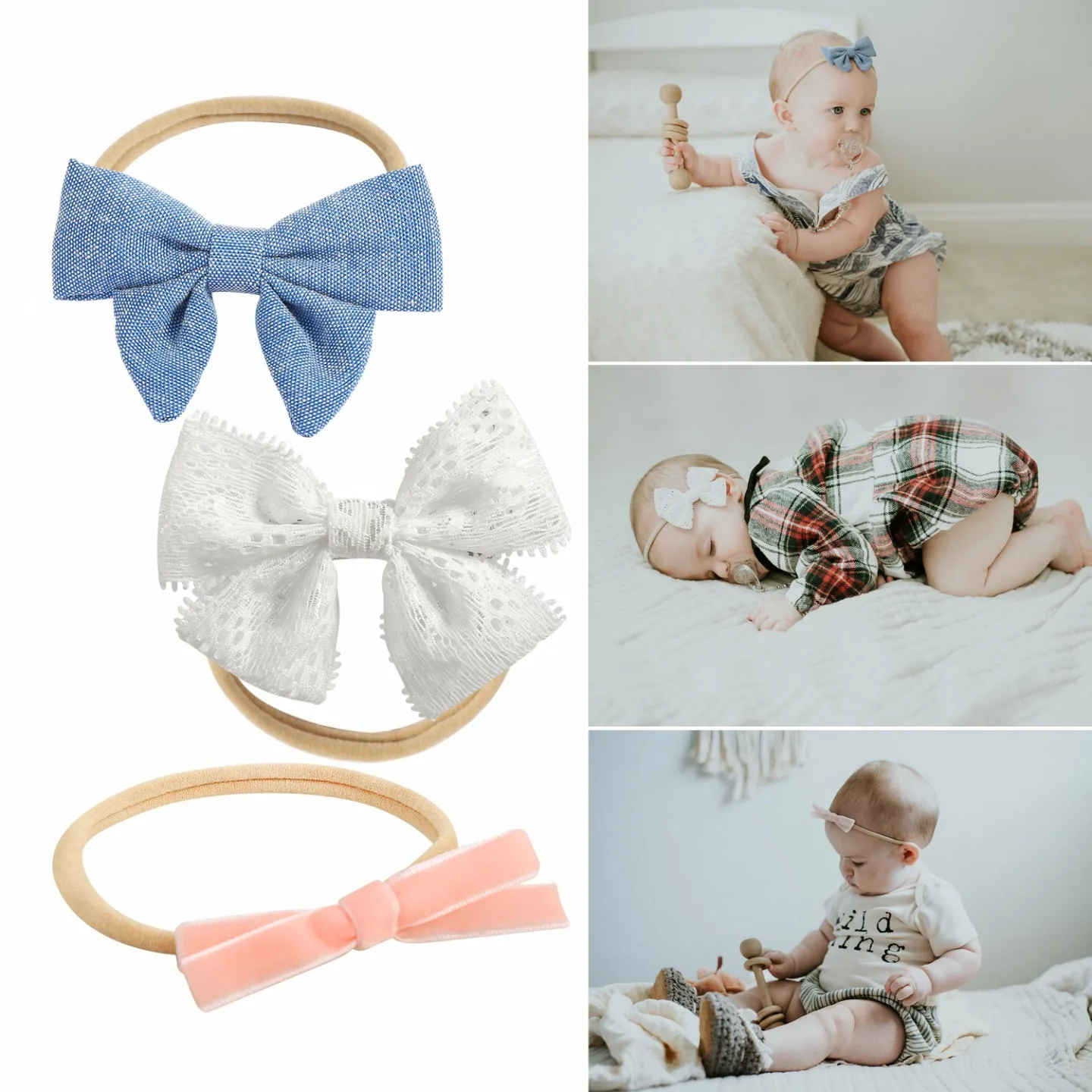 Baby Girl Headbands & Bows by MiiYoung - Cute Accessories