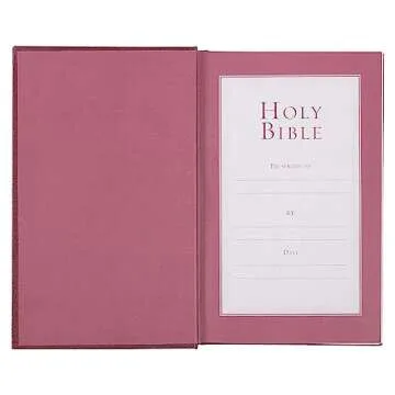 KJV Holy Bible Red Letter Edition Hardcover with Marker