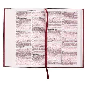 KJV Holy Bible Red Letter Edition Hardcover with Marker