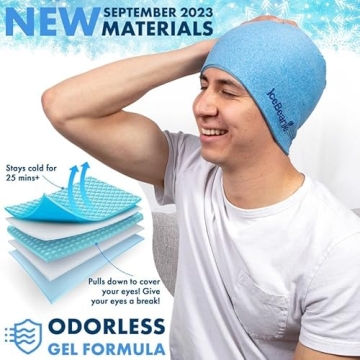 IceBeanie Migraine Relief Cap - Ultimate Cooling Comfort