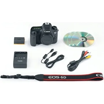 Renewed Canon EOS 6D 20.2MP DSLR Camera Full Frame