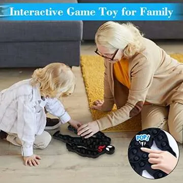 BUTI4WLD Big Size Jumbo Venom Pop Fidget Toys, Sensory Toys for Autistic Children, Spiderman Toy for Anxiety Relief, Favors Toys Gifts Pack for Boys and Girls (Black)