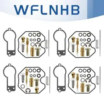 WFLNHB 4X Carb Carburetor Repair Kit for 1977-1978 Honda CB750F / 1978 CB750K
