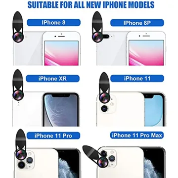 KEYWING 9 in 1 Phone Camera Lens Kit for Smartphones