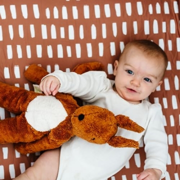 2-Pack Crib Sheet for Standard Crib & Toddler Mattress (Safari Adventure) - Premium Fitted Baby Crib Sheets - Buttery Soft Cotton Blend - Crib Mattress Sheets Fitted - Baby Bed Sheets