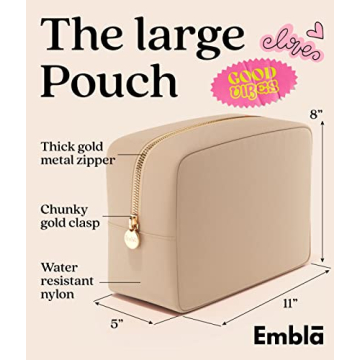 Embla Makeup Bag - Stylish Makeup Organizer for Travel