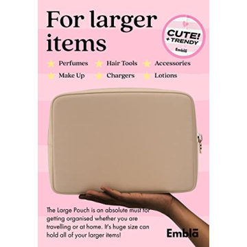 Embla Makeup Bag - Stylish Makeup Organizer for Travel