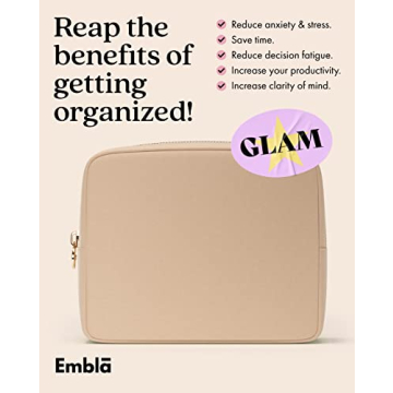 Embla Makeup Bag - Stylish Makeup Organizer for Travel