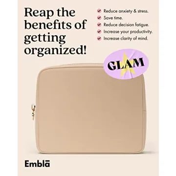 Embla Makeup Bag - Stylish Makeup Organizer for Travel