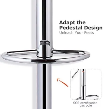 Affordable Adjustable Swivel Bar Stools Set of 2