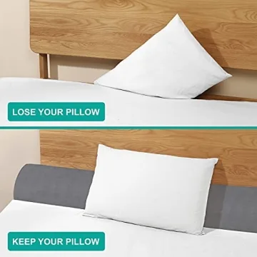 Vekkia Queen Bed Wedge Pillow for Comfortable Sleep