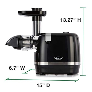 Omega H3000D Cold Press 365 Juicer for Nutrient-Rich Juices