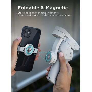 DJI OM 4 SE Gimbal - Stabilizer for Phones with Tripod