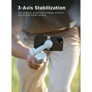 DJI OM 4 SE Gimbal - Stabilizer for Phones with Tripod