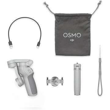 DJI OM 4 SE Gimbal - Stabilizer for Phones with Tripod