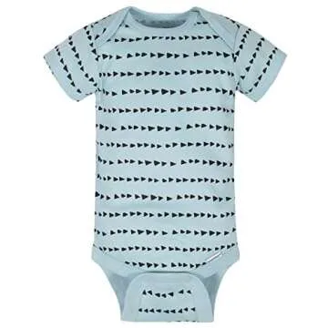 Gerber Baby Boy's Dinosaur Bodysuit 8-Pack for Newborns