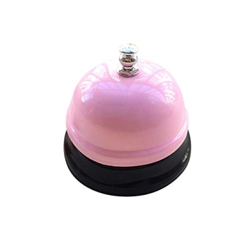 Vibrant Pink Restaurant Service Bell for Every Occasion