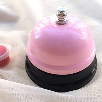 Pink Restaurant Bell for Service & Fun Activities