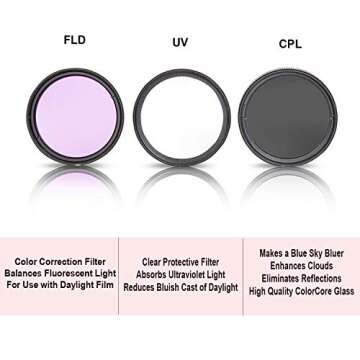 Canon EOS Rebel SL2 DSLR Camera with 18-55mm EF-S F/4-5.6 is STM Lens & EF 75-300mm f/4-5.6 III Lens + 420-800mm Zoom Lens + 32GB Memory + Camera Case + Tripod + Full Accessory Bundle