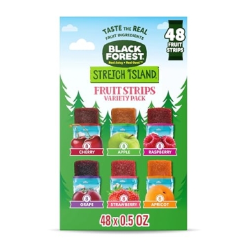 Black Forest Halloween Treats Variety Pack - 48 Non-GMO Fruit Strips