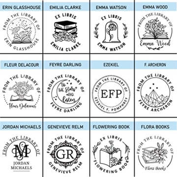 Custom Book Embosser Personalized for Book Lovers