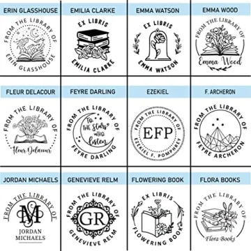 Custom Book Embosser Personalized for Book Lovers