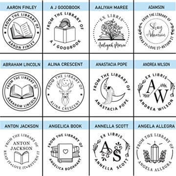 Custom Book Embosser Personalized for Book Lovers