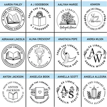 Custom Book Embosser Personalized for Book Lovers