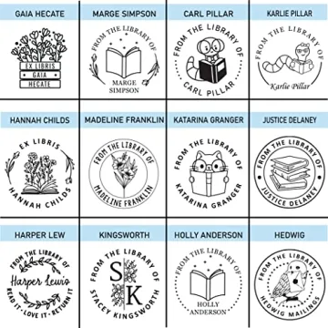 Custom Book Embosser Personalized for Book Lovers