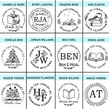 Custom Book Embosser Personalized for Book Lovers