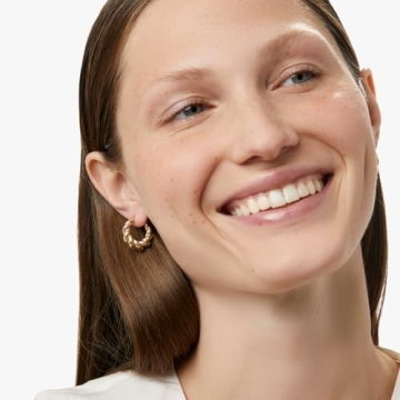 Ana Luisa Gold Hoop Earrings - Elegant Everyday Luxury
