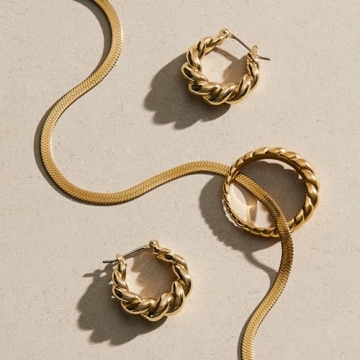 Ana Luisa Gold Hoop Earrings - Elegant Everyday Luxury
