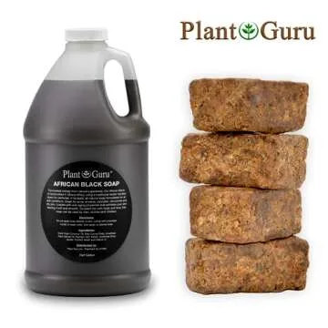 African Black Soap Liquid - 100% Natural Skin & Hair Remedy