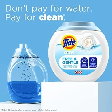 Tide PODS Free & Gentle 57 Count Laundry Detergent