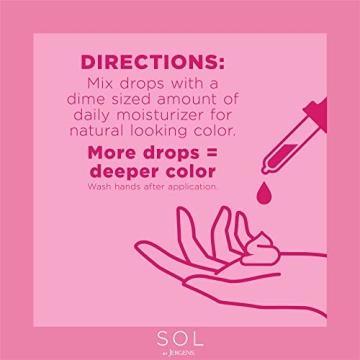 Jergens SOL Deeper Self Tanning Drops for Custom Tan